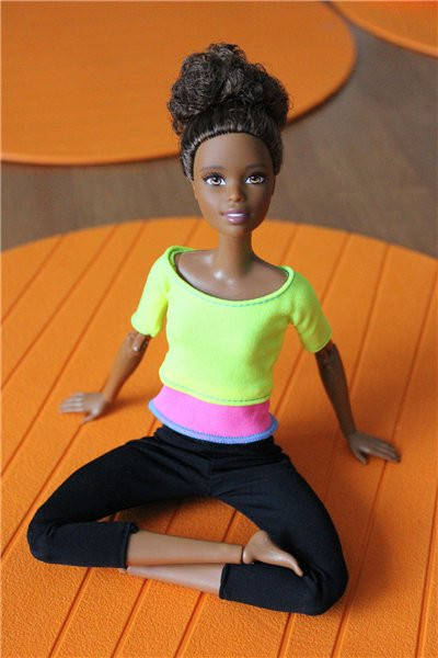 Barbie made to move yellow top sale