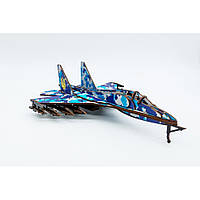Дерев'яний 3D конструктор літак МІГ-29 94 деталі, Арт-00654