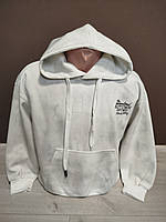 Демісезонне худі для хлопчика підлітка Аніме Геншин на 10-16 років біле