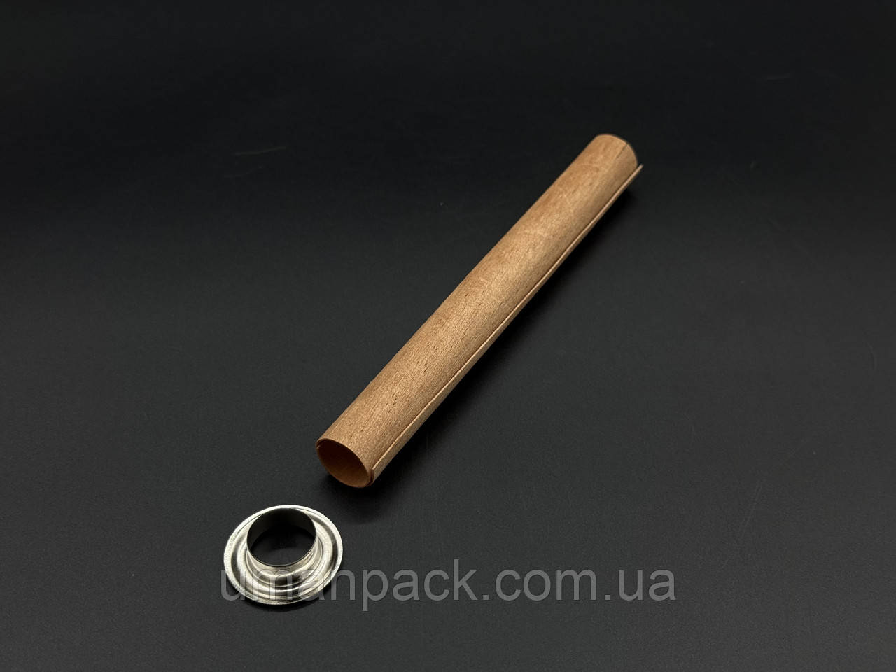 Трубчастий дерев'яний гніт з тримачем. 15х120мм