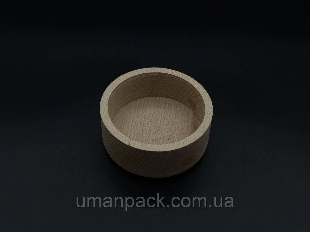 Дерев'яна форма для заливання свічки, кашпо. 9х4см (8х2.7см)