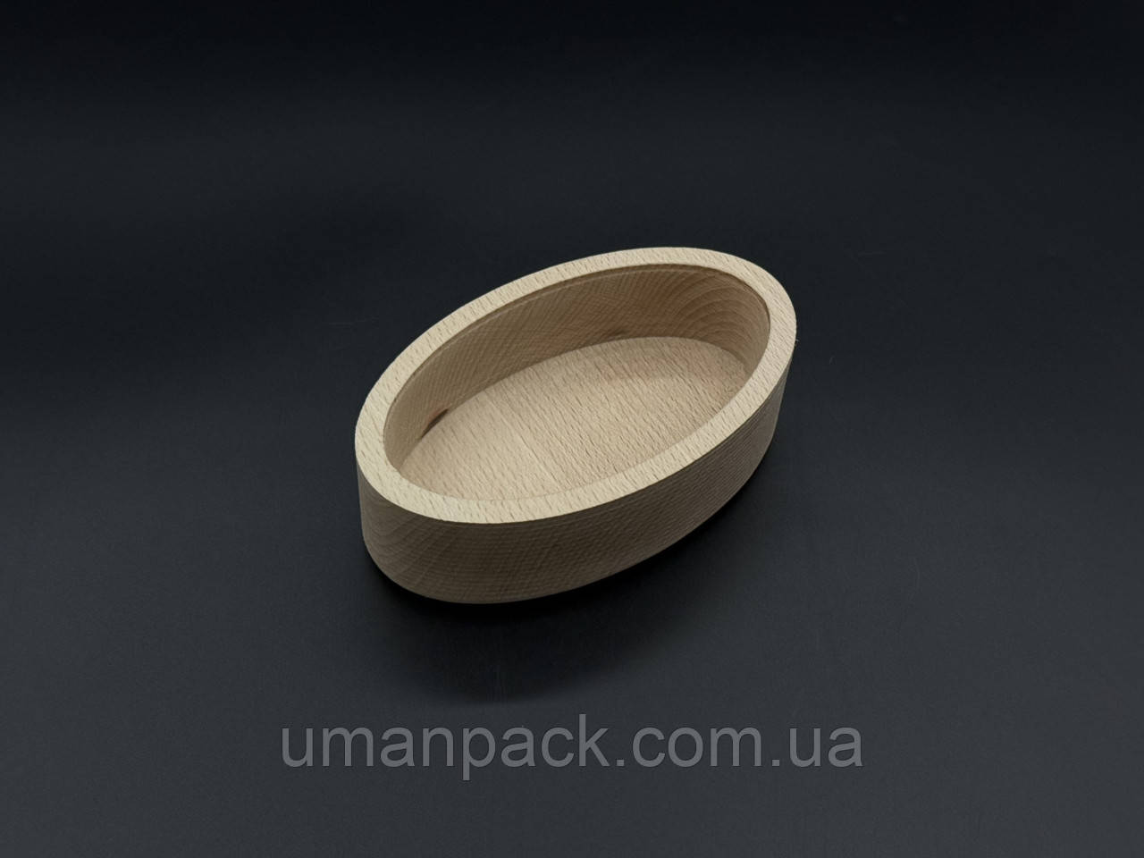 Дерев'яна форма для заливання свічки, кашпо. 12х7х4см (10,5х6х2.7см), фото 1