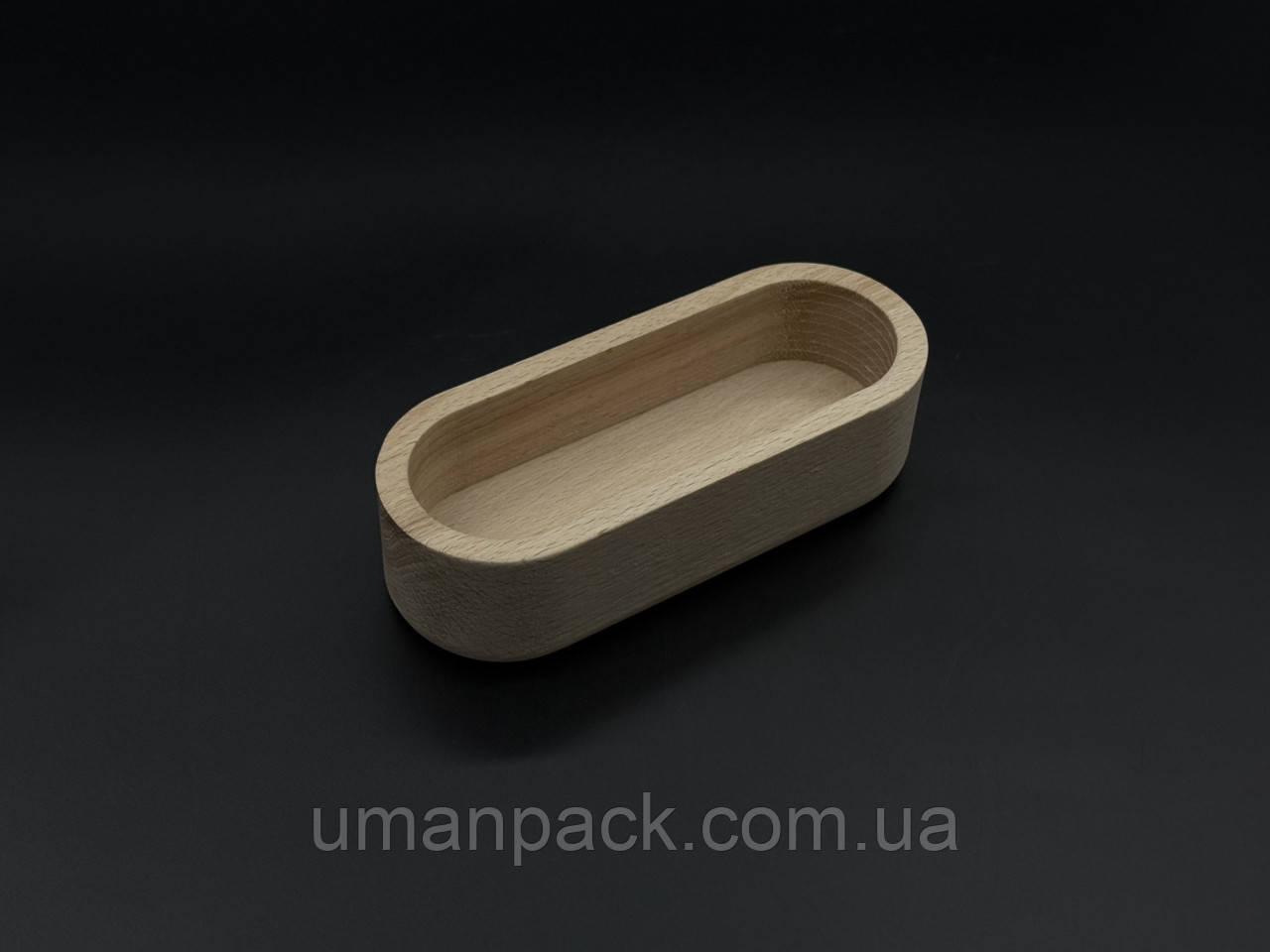 Дерев'яна форма для заливання свічки, кашпо. 15х6х4см (13.5х4.5х2.7см)