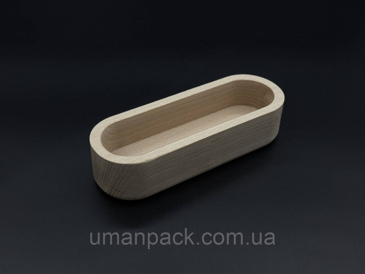 Дерев'яна форма для заливання свічки, кашпо. 17х6х4см (15.5х4.5х2.7см), фото 1