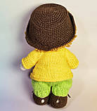 Сувенірна лялька амігурумі Хлопчик, фото 2