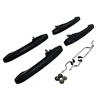 Ручка зовнiшня ВАЗ 2109,14,15 Euro (компл.4шт) в упак. ("Рись") 21090-6105176(77)