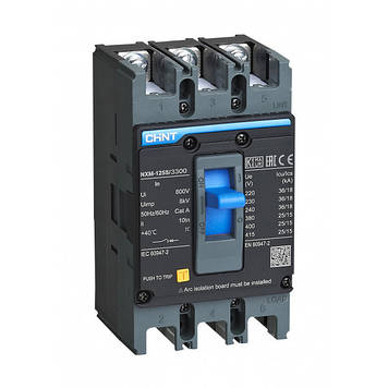 Автоматичний вимикач  NXM-125S/3300 100A
