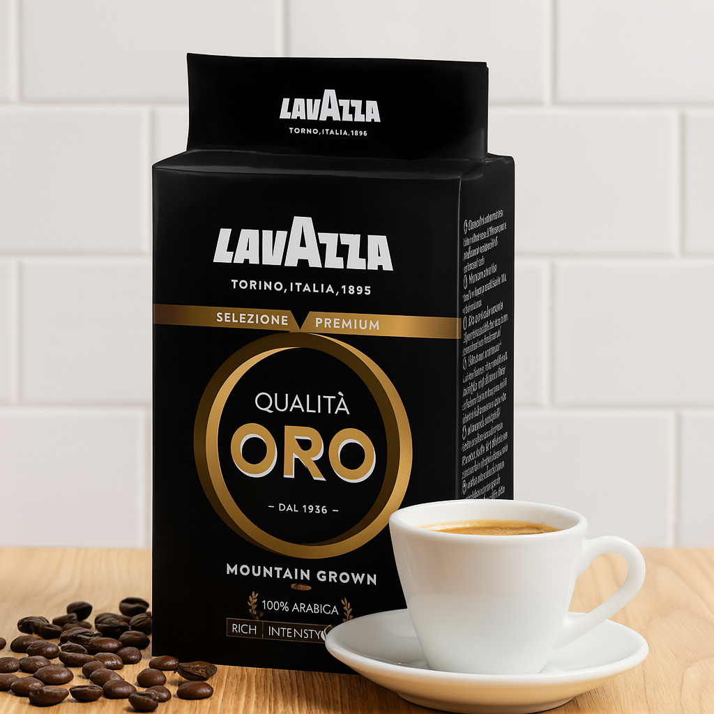 Кава мелена 🤩 Lavazza "Oro Premium" чорна  250 г. Італія, фото 1