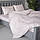 Комплект постільної білизни на резинці Страйп пудра (євро), фото 6