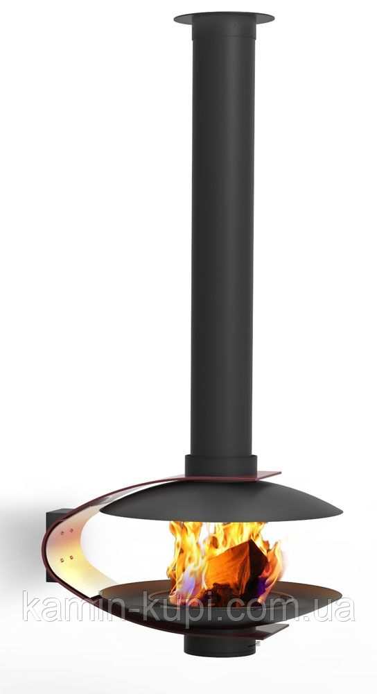 Центральний підвісний камін Traforart Fancy Central відкритого типу, фото 1