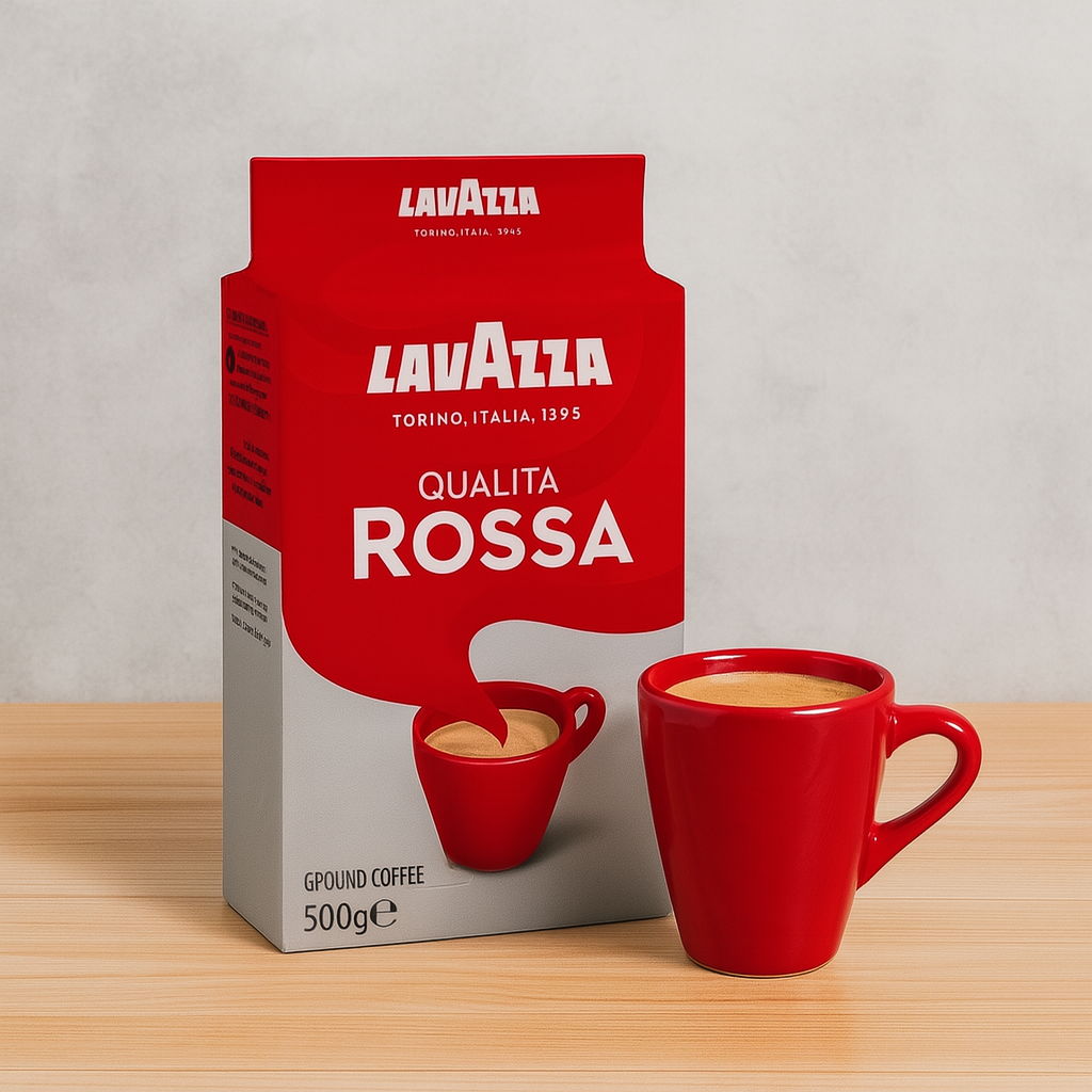 Кава мелена ☕️ Lavazza "Qualita Rossa" 250 гр. Італія, фото 1