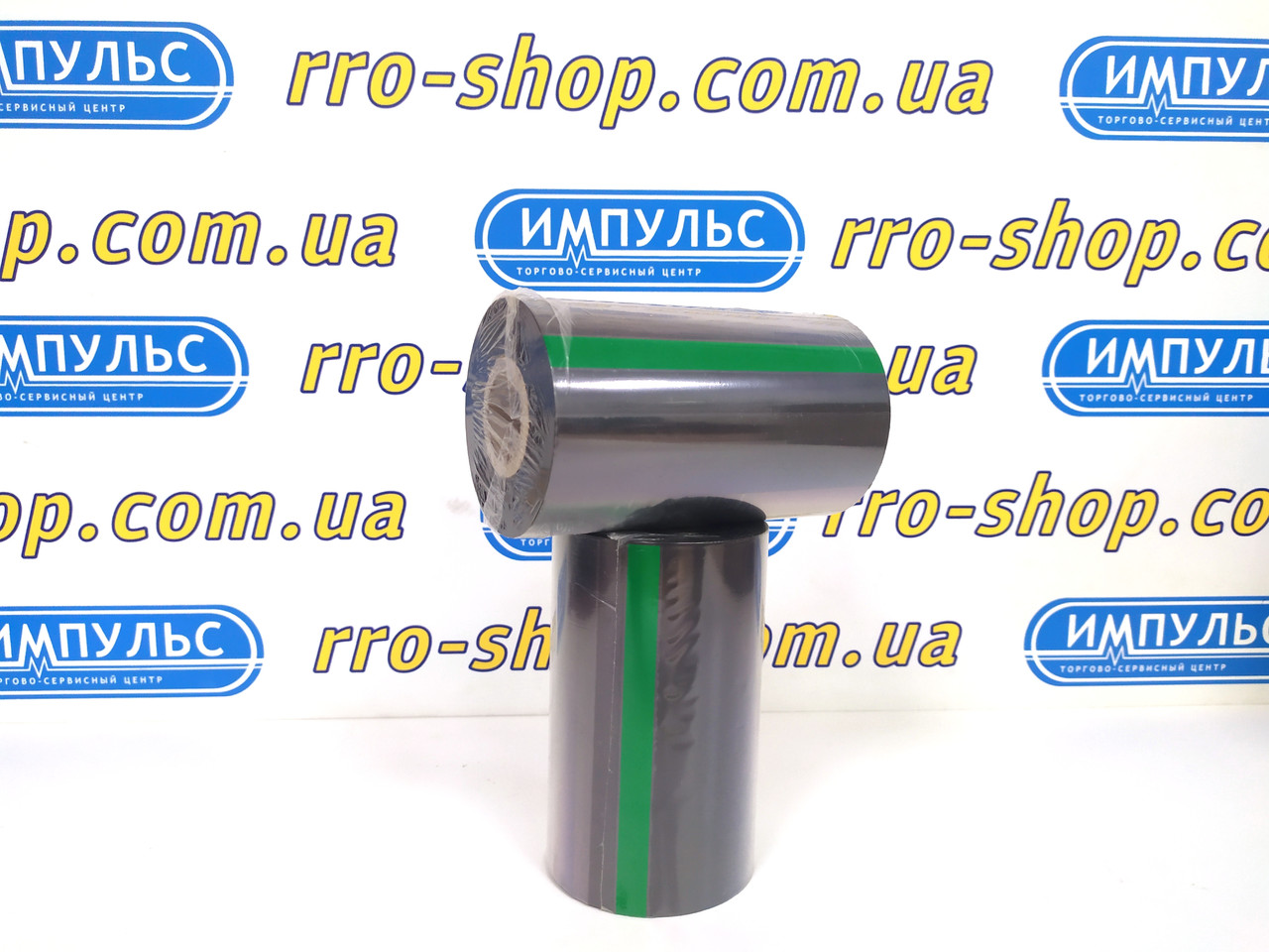 Ріббон RESIN TEXTIL 110мм х 300м R220 чорний, фото 1