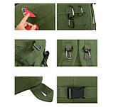 Штурмовий тактичний вологостійкий універсальний кемпінговий рюкзак Brandit 35 л. Олива, фото 7