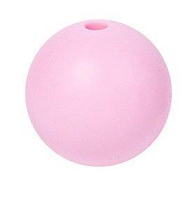 12мм (пейл пінк) кругла, силіконова намистина, фото 1