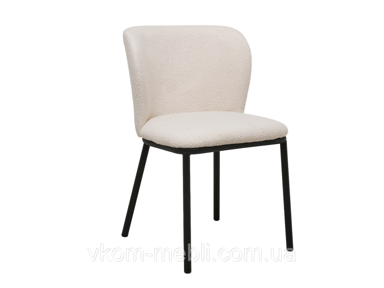 Стілець кухонний M-140 айворі + чорний, фото 1