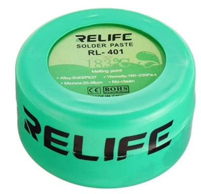 Паста BGA Relife RL-401 30 г, 183 гр. С, фото 1