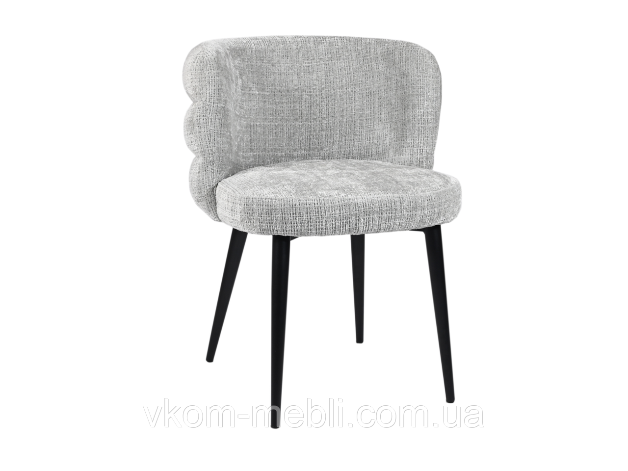 Стілець кухонний M-215 устричний + чорний, фото 1