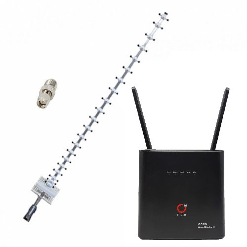 Комплект "4G LTE Wi-Fi роутер Olax AX9 Pro + Антена Стріла Marketnet T1727 МГц 21дБ"