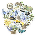 Висічки Наклейки Метелики 50шт NKL164, фото 2