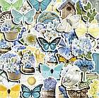 Висічки Наклейки Метелики 50шт NKL164, фото 3