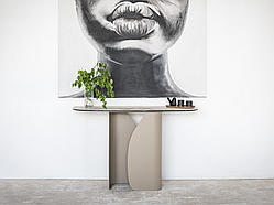 Консоль "Крістіано" аврора голд + бежевий