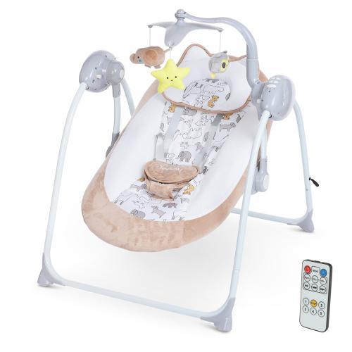 Гойдалка ME 1075 TEDDY Beige Animals