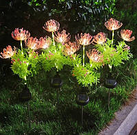 Світильник на сонячній батареї для будинку у вигляді гілки хризантем