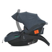Автокрісло дитяче ME 1186 i-KEEP Melange Midnight Gray, фото 2