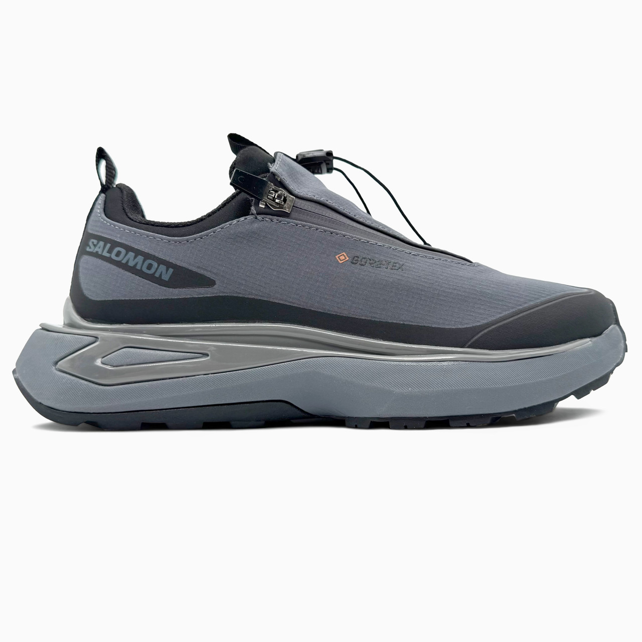 Чоловічі Кросівки Salomon Odyssey Gore-Tex Grey Black / Саломон Одісей Горе Текс, фото 1