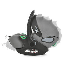 Автокрісло дитяче ME 1110 i-FIX Simply Gray, фото 2