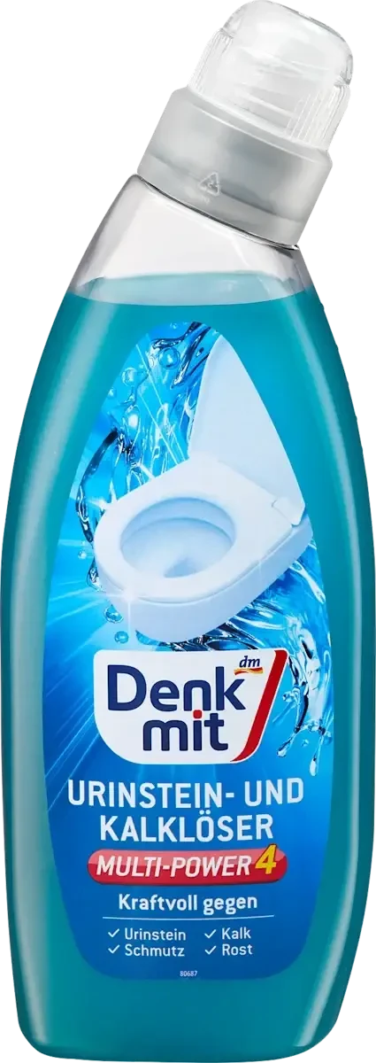 Средство для унитаза Denkmit Urinstein und Kalklöser 750 мл, фото 1