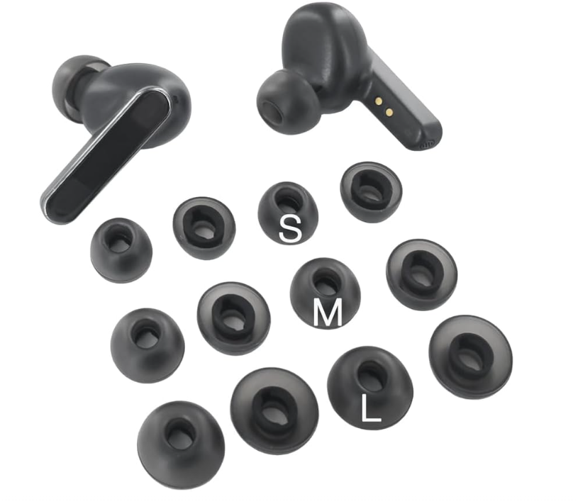 Силіконові амбушури насадки JBL Wave Buds 2 Tune Buds 2 Live Pro 2 Buds 3 Beam 2 3 Free 2 Tour Pro 2, фото 1