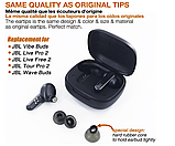 Силіконові амбушури насадки JBL Wave Buds 2 Tune Buds 2 Live Pro 2 Buds 3 Beam 2 3 Free 2 Tour Pro 2, фото 8
