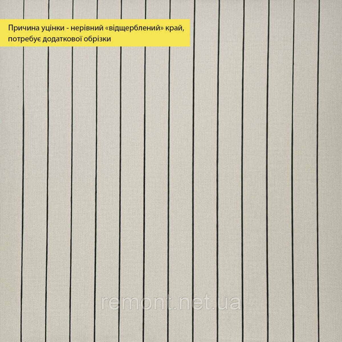 УЦІНКА. Покриття вінілове самоклеюче 3D рейки 600х600х2,8мм SW-00002971, фото 1