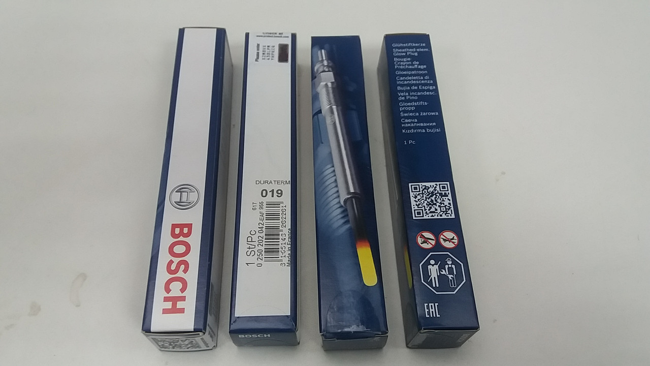 Свеча накала BOSCH 0250202042,0 250 202 042,