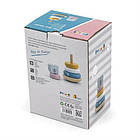 Дерев'яна пірамідка PolarB ведмедик-неваляйка, фото 5