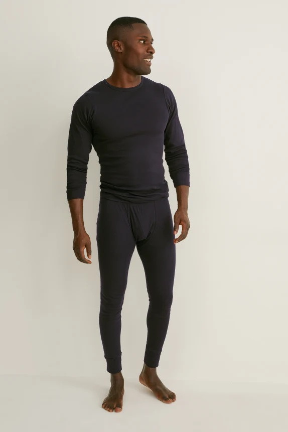 Чоловічі кальсони, підштанники C&A, розмір M, колір чорний