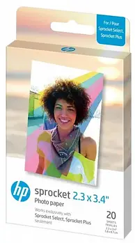 HP Sprocket 2,3x3,4'' - printer paper HP SPROCKET SELECT/PLUS - 20 pcs.