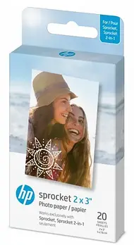HP Sprocket Zink Paper 2x3'' - 20 pcs.