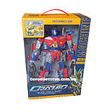 Трансформер Оптимус Прайм трансформується в машинку Рухливі деталі Зброя Optimus Prime Розмір 35см, фото 2