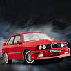 Моделька машини BMW M3 оснащена оснащена рухомими колесами і бічними дзеркалами 1:24, фото 5
