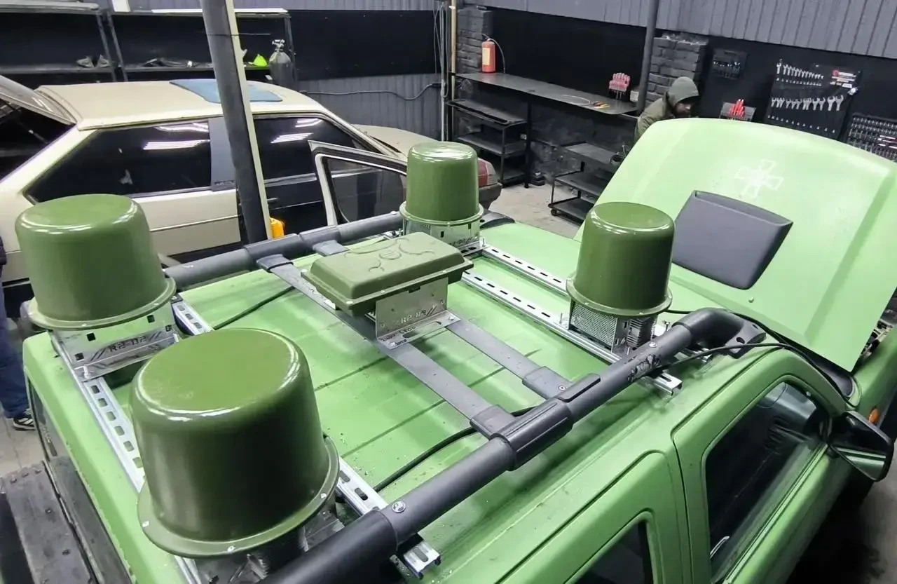 Купольний РЕБ «UDAV» - «Шолом» на 5 діапазонів (400-1020МГц), з АКБ і зарядним пристроєм