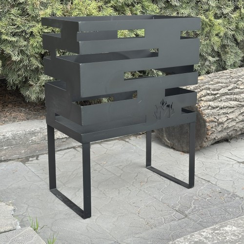 Кострова чаша 52.4х30.4х70см 2мм., фото 1