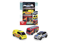 Ігровий набір "Команда SOS" поліція, швидка та пожежна машини (3712028)