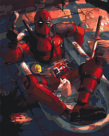 Картина за номерами Origami Марвел Дедпул LW 3115 40*50 см