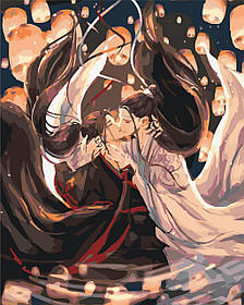 Картина за номерами Магістр диявольського культу. Аніме 40*50 см Орігамі LW 3119