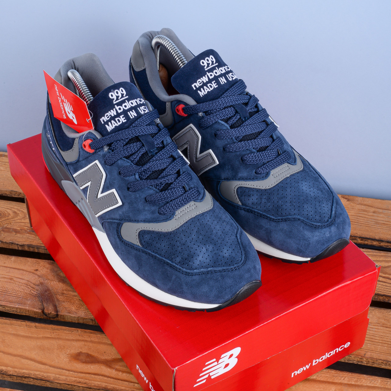 Чоловічі Кросівки New Balance 999 сині, фото 1