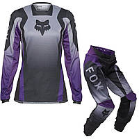 Джерсі штани жіночі FOX Woman LEAN Dark Purple S