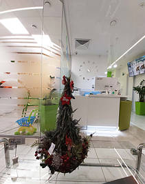 Проект реконструкції приміщення під "Стоматологічний центр "NDC" у м. Київ по просп. Науки. Клініка на 3 кабінети з  рентгенодіагностичним кабінетом. 