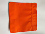 Дой-пак 200х190 ПОМАРАНЧЕВИЙ soft touch (250г) + zip-замок дно, фото 2